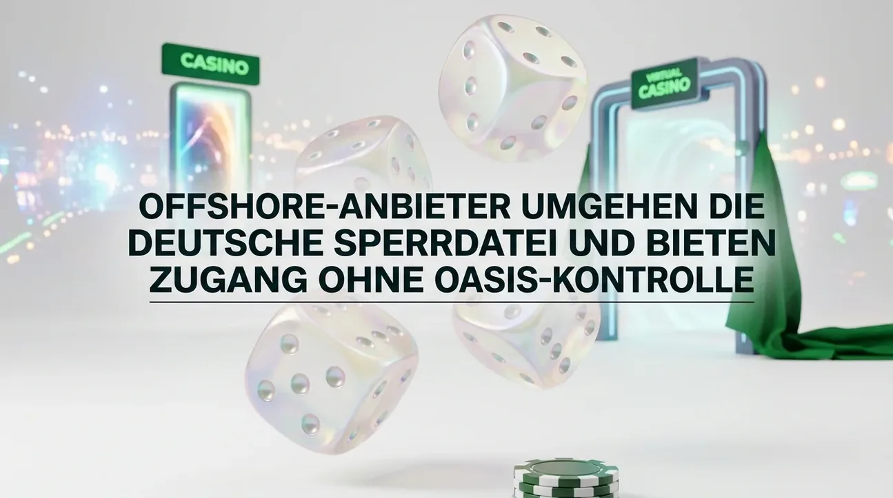 Offshore-Anbieter umgehen die deutsche Sperrdatei und bieten Zugang ohne OASIS-Kontrolle